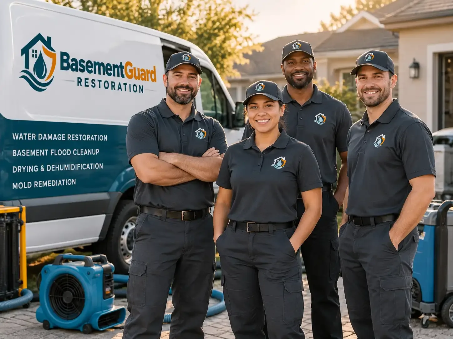 Basement Water Damage Restoration company in Colfax, NC